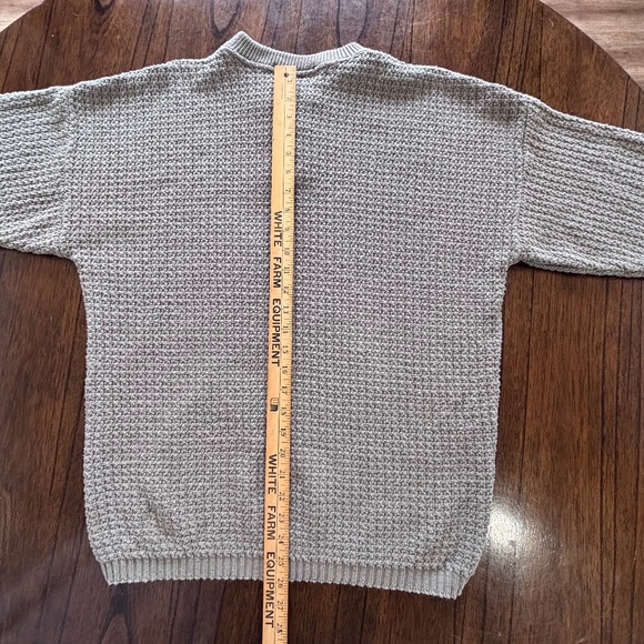 Bill Blass Menswear henley long sleeve knit sweater 100% Cotton size L - Picture 15 of 15